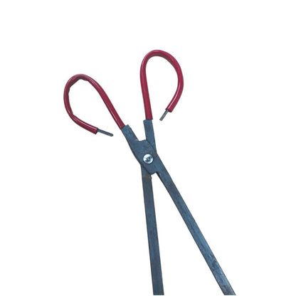 Forged Steel Wood Tongs