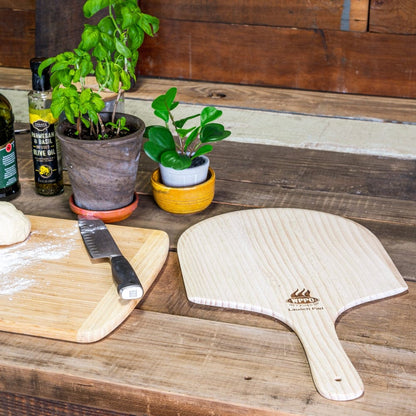 Two-Pack Wooden Pizza Peel (Launch Pad)