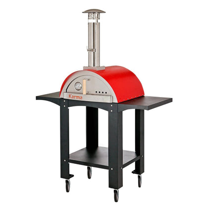 Karma 25 Colored Wood-Fired Oven with Stand/Cart