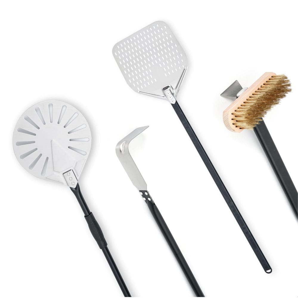 4-Piece Wood-Fired Pizza Oven Utensil Kit