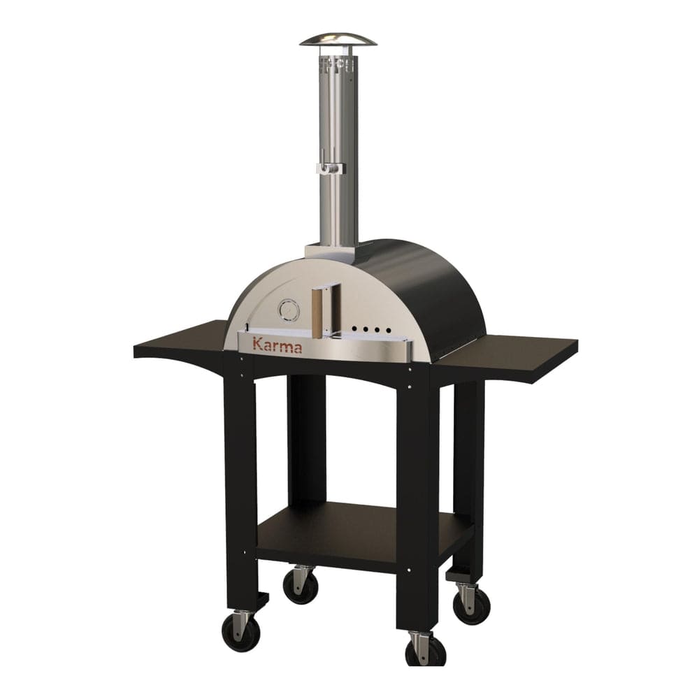 Karma 25 Colored Wood-Fired Oven with Stand/Cart