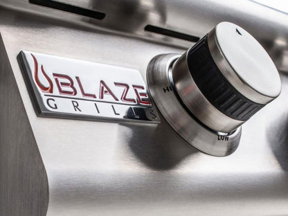 Blaze 6 Ft BBQ Island with 32-Inch LBM Series 4-Burner Gas Grill in Stainless Steel