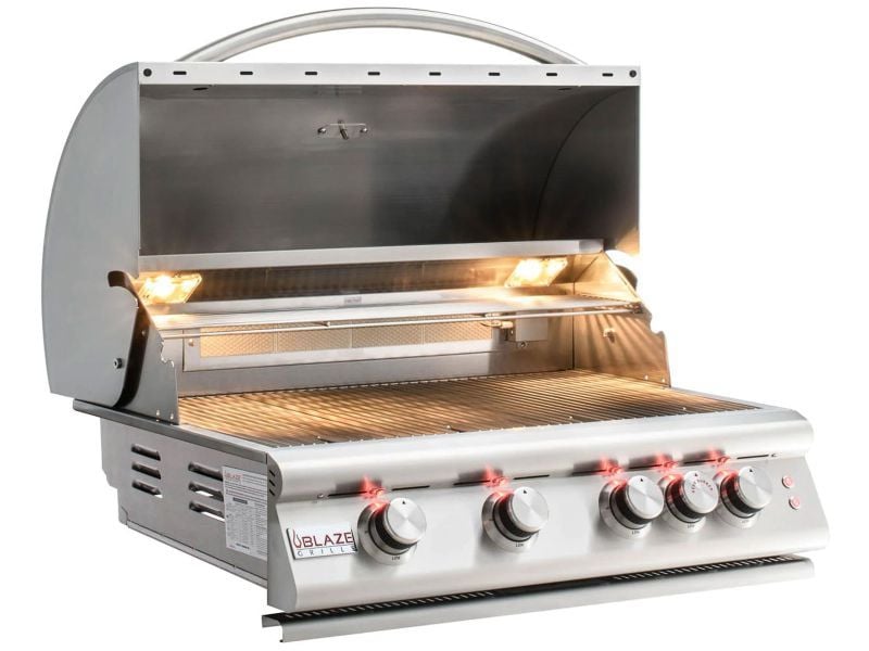 Blaze Premium LTE Marine Grade 32-Inch 4-Burner Built-In Gas Grill