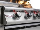 Blaze Premium LTE 40-Inch 5-Burner Built-In Gas Grill With Rear Infrared Burner & Grill Lights