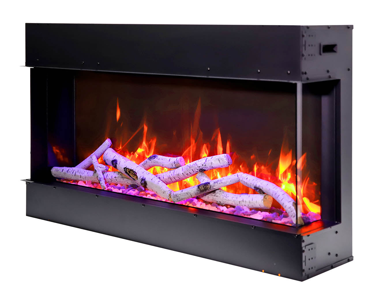 BAY-SLIM 3 Sided Smart Electric Fireplace