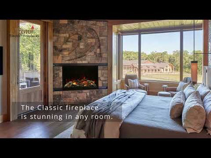 CLASSIC Smart Electric Indoor / Outdoor Fireplace