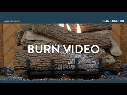 Giant Timbers Fireplace